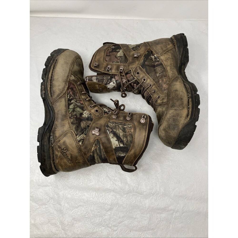 Danner Pronghorn 800g Insulated Hunting Boots Mens 9 Mossy Oak Camo 45013